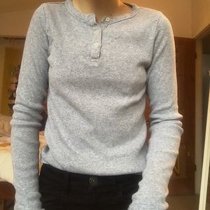 Gray long sleeve t-shirt🐘🦛🦏